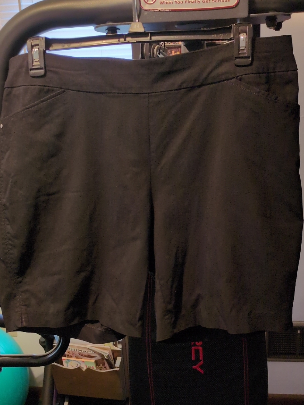 Briggs New York Black Stretch Skort